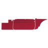 RED/BLACK PIPE PANEL SET MKI RDST PULL