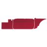 RED/BLACK PIPE PANEL SET MK1 RDST PUSH