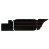 BLACK/RED PIPE PANEL SET MK1 GT 3 SYNRO