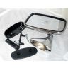 Mirror MGB/Midget LH Flat glass polished stainless steel