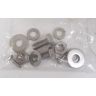 MGA Rear wing front splash panel kit Stainless steel