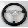 STEERING WHEEL 13 INCH DISHED LEATHER