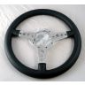 STEERING WHEEL 14 INCH DISHED LEATHER