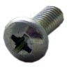 POZI PAN SCREW 10 UNF X 3/8 INCH ZINC
