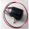 Black Overdrive gearknob 3 Syc (5/16 UNF)