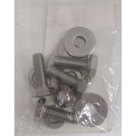 MGA stainless steel rear wing splash panel kit - Brown and Gammons