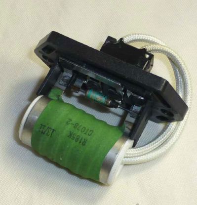 Resistor engine cooling fan MG3
