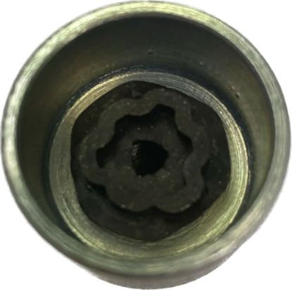 Locking wheel nut key purple 100