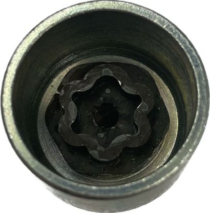 Locking Wheel Nut Key 173 Black