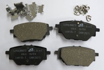 MG GS Rear brake pads