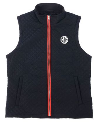 MG Branded Gilet Navy - LARGE
