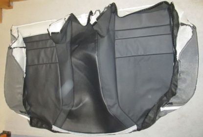 Rear Leather seat base cover MG3