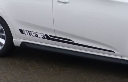 MG3 Decal Trophy Black RH lower door