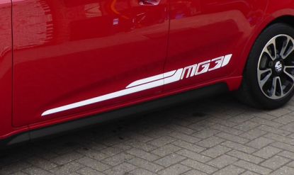 MG3 Decal Trophy White LH lower door