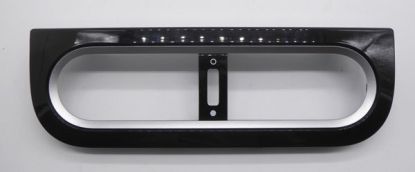 MG3 Centre vent surround - Piano Black & Metallic Grey