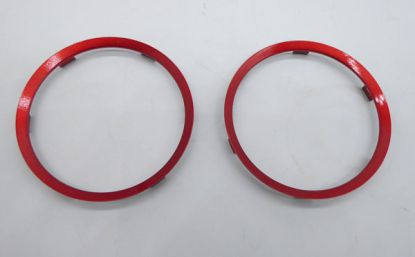MG3 Side Vent Surrounds Red - PAIR