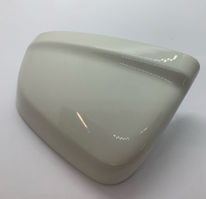 Door mirror cap LH Arctic White MG3