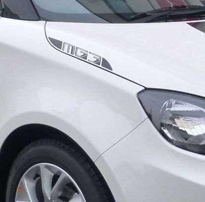 MG3 Decal Trophy Black RH Bonnet