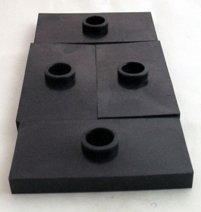 Spring pad Poly set of 4 MGB/A