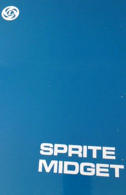 WORKSHOP MANUAL SPRIE & MIDGET (64-74)