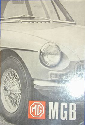 MGB 1968 USA HANDBOOK