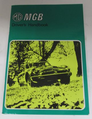 HANDBOOK MGB RUBBER BUMPER