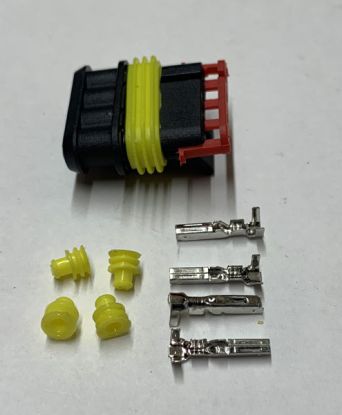 Cable end fitting 4 wire type Male