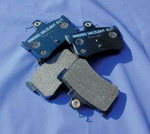 Rear Brake Pads M1166