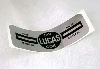 LUCAS COIL DECAL
