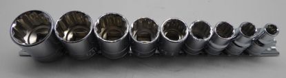 9 Piece Whitworth 1/2 inch socket set