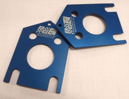 ZR REAR CAMBER PLATE 1.1 THICKER (BLUE) PAIR