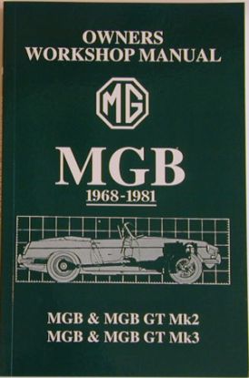 MGB MANUAL 1969-81 A5 SIZE