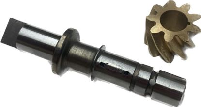 Oil pump drive gear & shaft MGB MGA
