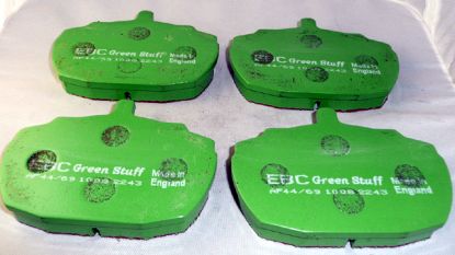 RV8 EBC GREEN PADS NO PIN/CLIP