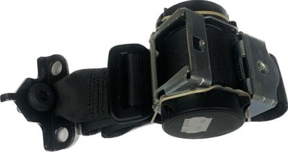 Seat Belt assembly -Long end rear centre lap. Black R200 R25