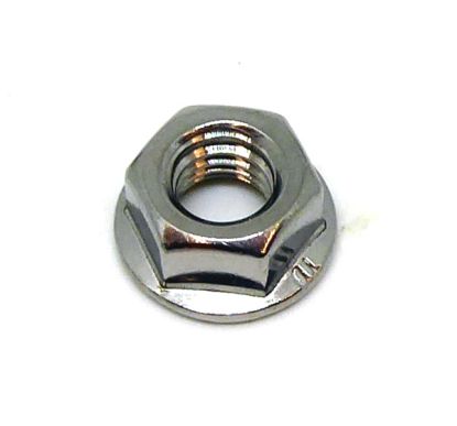 Flange nut M8 stainless steel