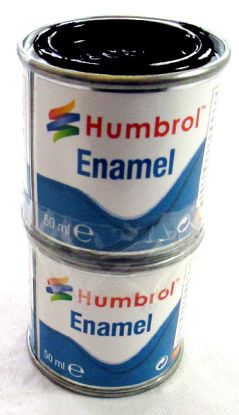 Black engine  enamel paint 50ML (sold in 2'S)
