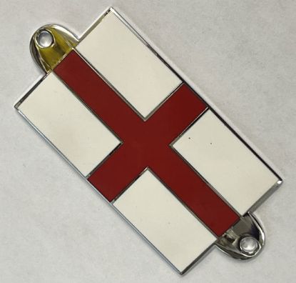 St George  Badge enamel (Bolt on)