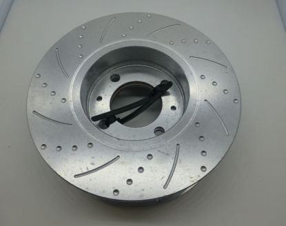 Rear Grooved espotted Disc MGF Pair