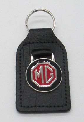 Key Fob Black with MG in Red/Black