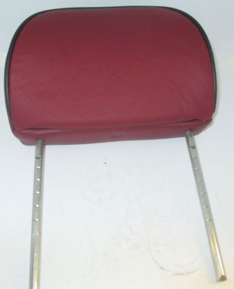 LEATHER H/REST MARROON/BLK