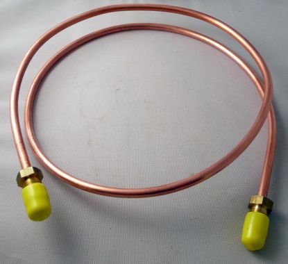 SINGLE BRAKE PIPE 89cm