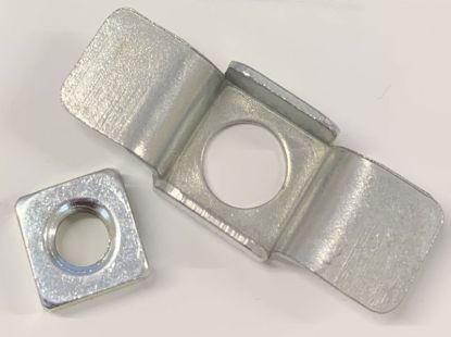 Cage & nut 1/4 UNF