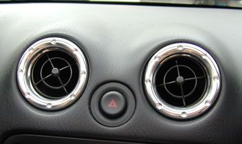 MX5 VENT TRIM SET 4 TT STYLE