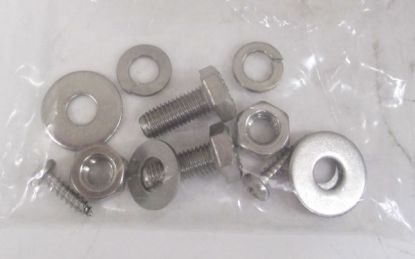 MGA Rear wing front splash panel kit Stainless steel