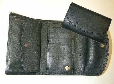 FOLD OVER PURSE GREEN