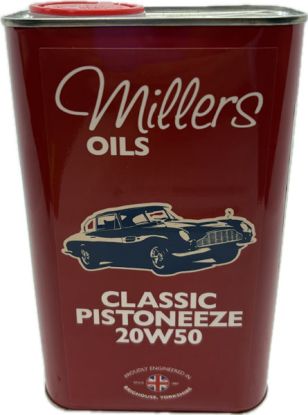 Millers Classic Pistoneeze 20w50 oil - 1 litre