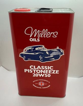 Millers Classic Pistoneeze 20w50 oil - 5 litre