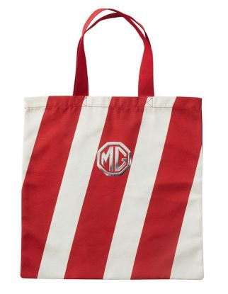 MG Striped Tote bag