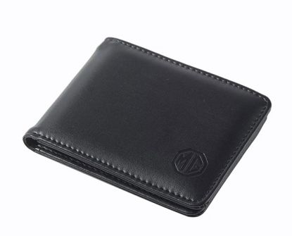 MG Leather Padded Wallet Black MG Branded